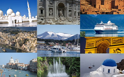 Collage of Travel Images